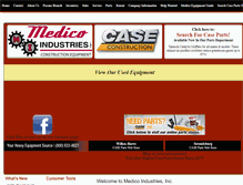 Tablet Screenshot of medicoind.com